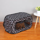 Folding Pet Tent Fence Portable Rectangular Puppy Kennel Dog House Cage Playp
