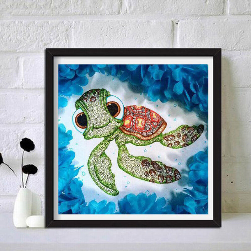5D DIY Full Drill Diamond Painting Tortoise Cross Stitch Mosaic Home Decor Kit