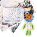Dream Catcher Epoxy Mold DIY Crafts Casting Tools Jewelry Pendant Silicone Mould