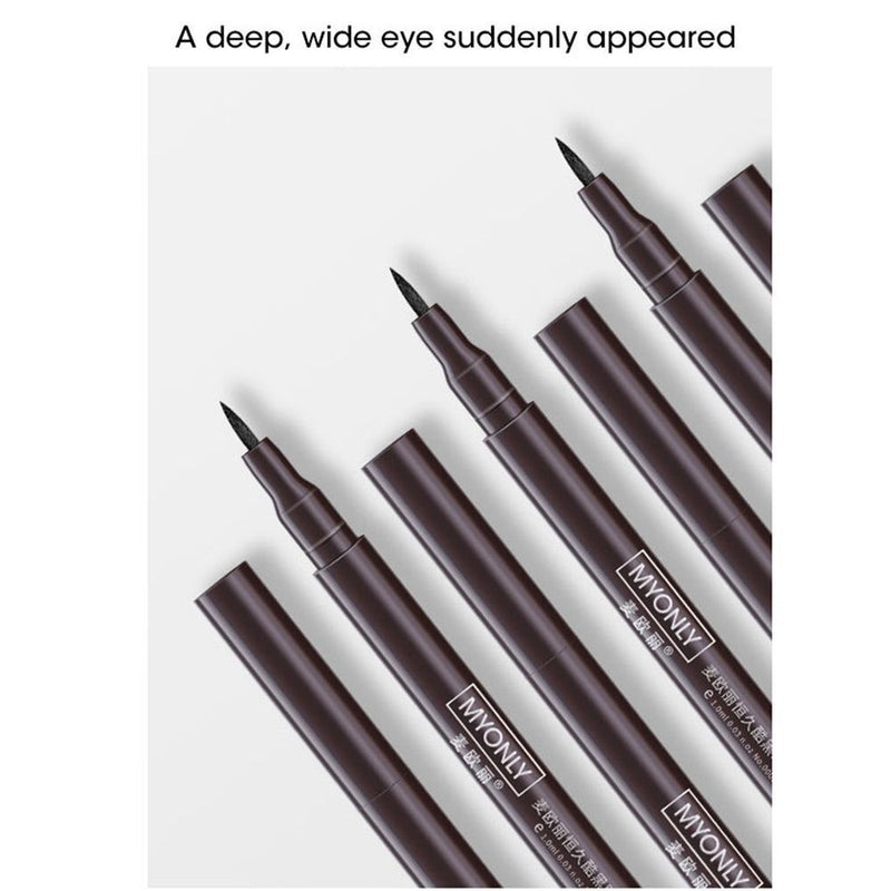 Waterproof Black Liquid hard head fast dry Cosmetics Eyeliner Makeup