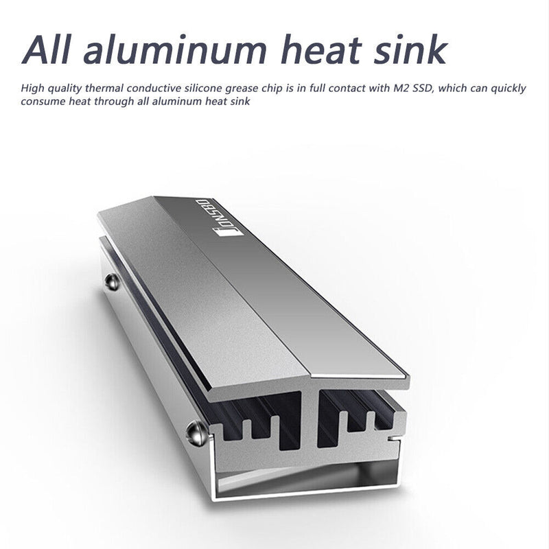 Jonsbo M.2 SSD Heatsink Cooler Solid State Hard Disk Heat Dissipation Radiator