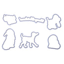 Silicone Clear Rubber Stamp + Metal Cutting Dies Stencil Frame Scrapbook DIY-17135
