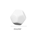 Glitter Dungeons and Dragons Game Accessory Blank Dices Iidescent Dice Set