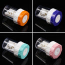 Plastic Travel Glasses Holder Contact Lens Case Candy Color Soaking Box