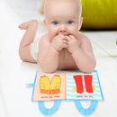 Baby Goodnight Educational Cognition Montessori Cloth Books Bedtime Books