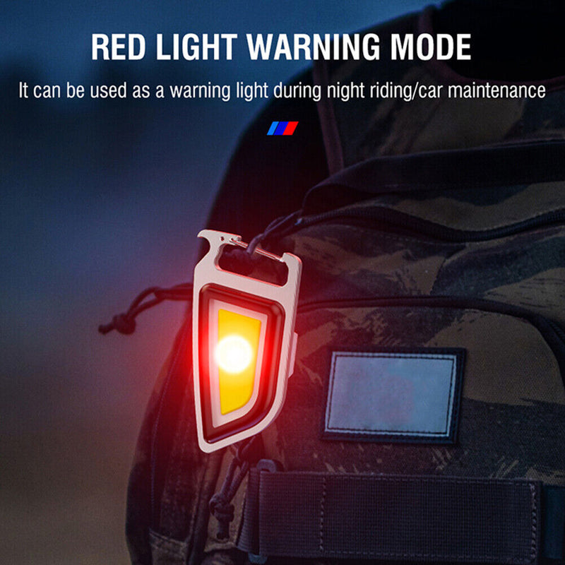 COB LED Emergency Lamps Mutifuctional Waterproof with Bottle Opener for Climb