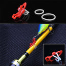 Quality Jig Plastic Rubber Safe Hanger Fishingrod Fishing Gear Lures Holders