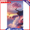 Tree on Cliff Oil Paint By Numbers Kits Canvas Picture Wall Art DIY Craft Color