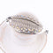 Women Fashion Headwear Crystal Hair Clip Banana Clip Ponytail Hairpin