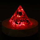 Handmade Orgonite Pyramid Healing Chakra Reiki Crystal Stone Energy Generator