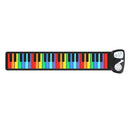 49 Keys Piano Portable Electronic Roll Up Piano Built-in Speaker Musical Gift