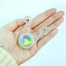 10pcs Waterproof LED Outdoor Tent Rope Warning Hanging Lights Random Color Newly