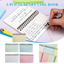 5pcs Small Mini Little Bound Notebook Notepad Note Paper Pad Lined Ruled`