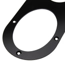2pcs Universal Car Rear Bumper Race Air Diversion Diffuser Panels (Black)