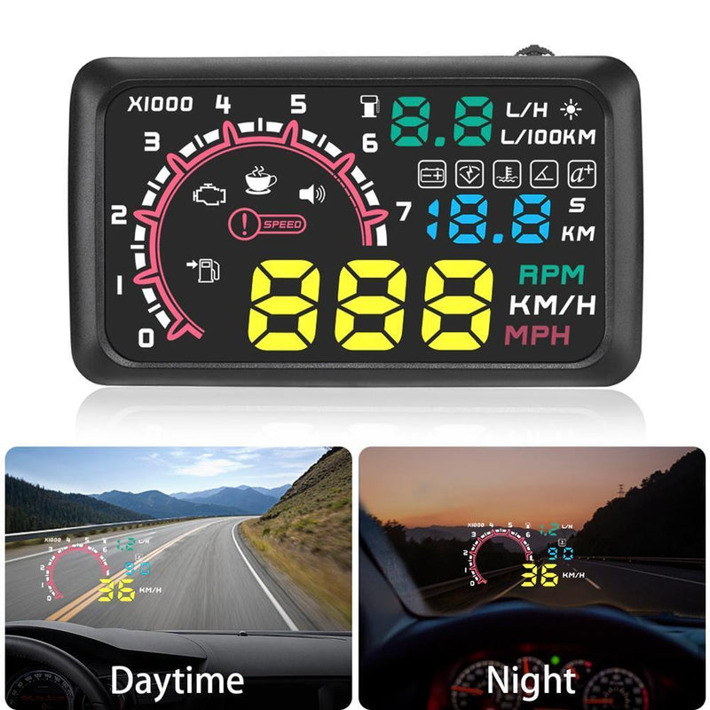 JUNERAIN Junierain W02 HUD Car Head-Up Display Film, 5.5-Inch (14cm) Windshield