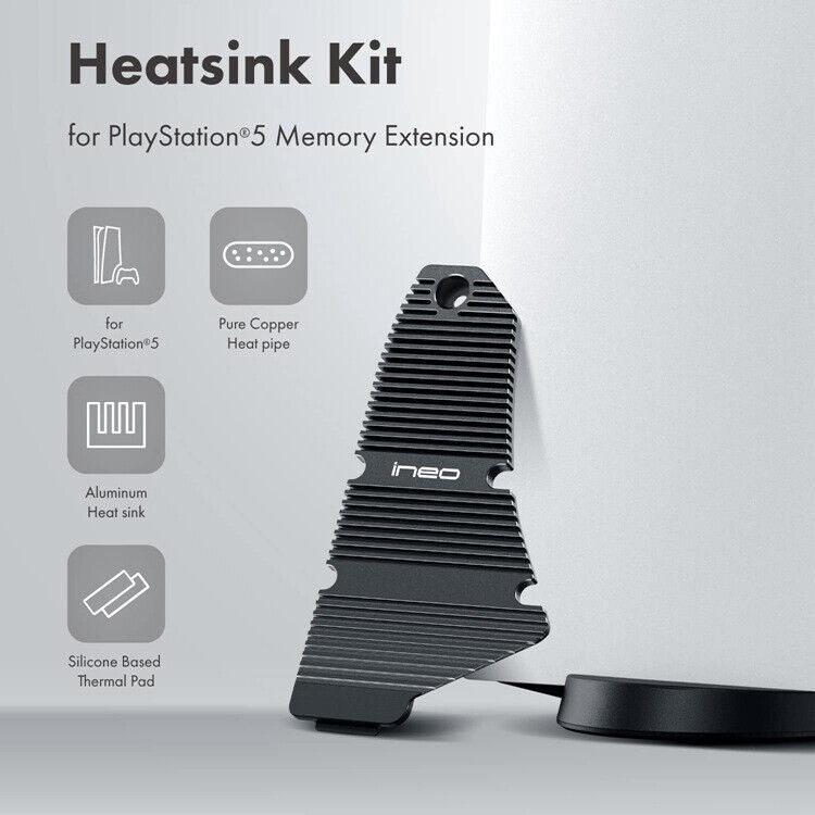 Game Console NVMe Solid State Drive Cooler Heat Drain Cooler