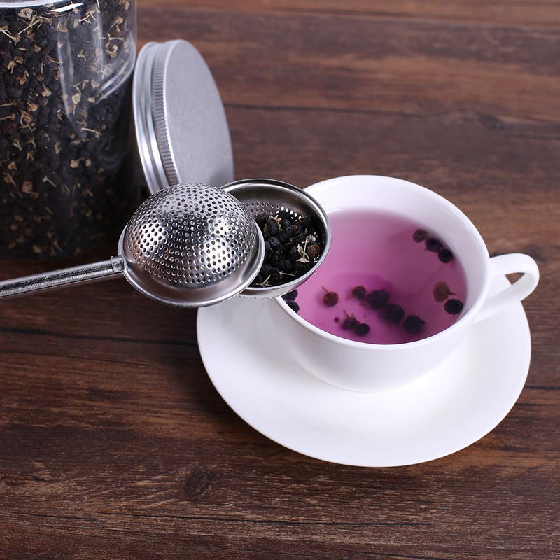 Stainless Steel Tea Ball Bag Infuser Filter Spice Leaf Strainer Diffuser Newly