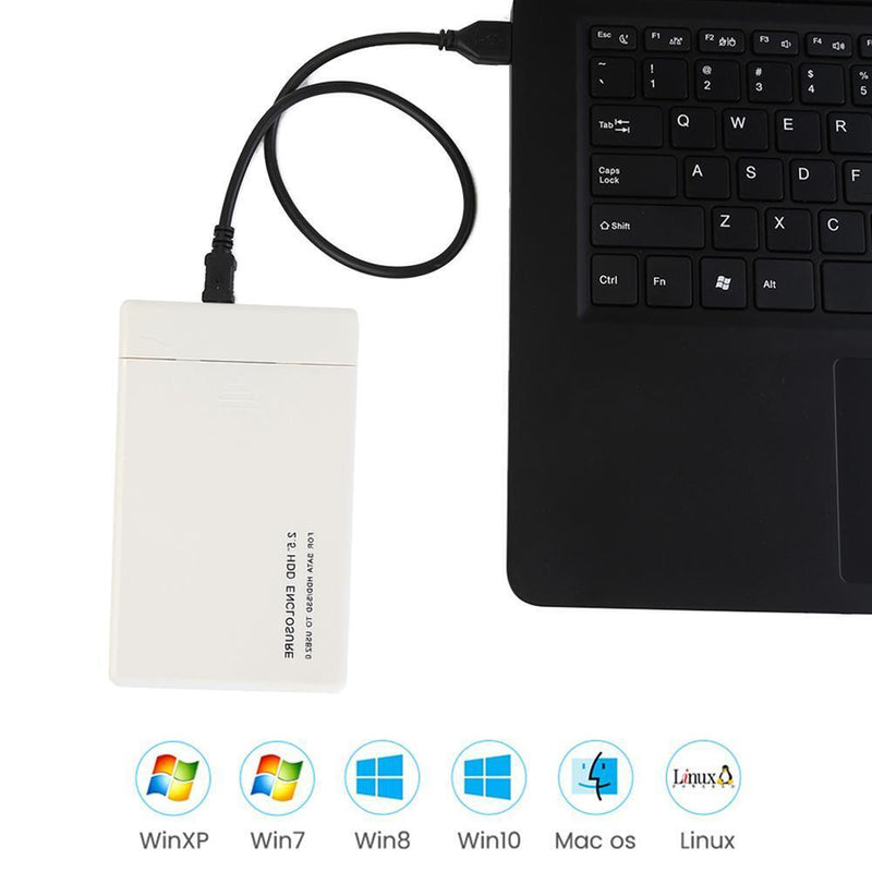 2.5 inch HDD Enclosure USB 2.0 External Hard Disk SATA to USB Hard Disk Drive