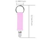 Hat Clips on Bag Travel Kids Gloves Keeper Holder Backpack Buckle (Pink)