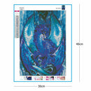 5D DIY Full Drill Square Diamond Painting Dragon Cross Stitch Embroidery