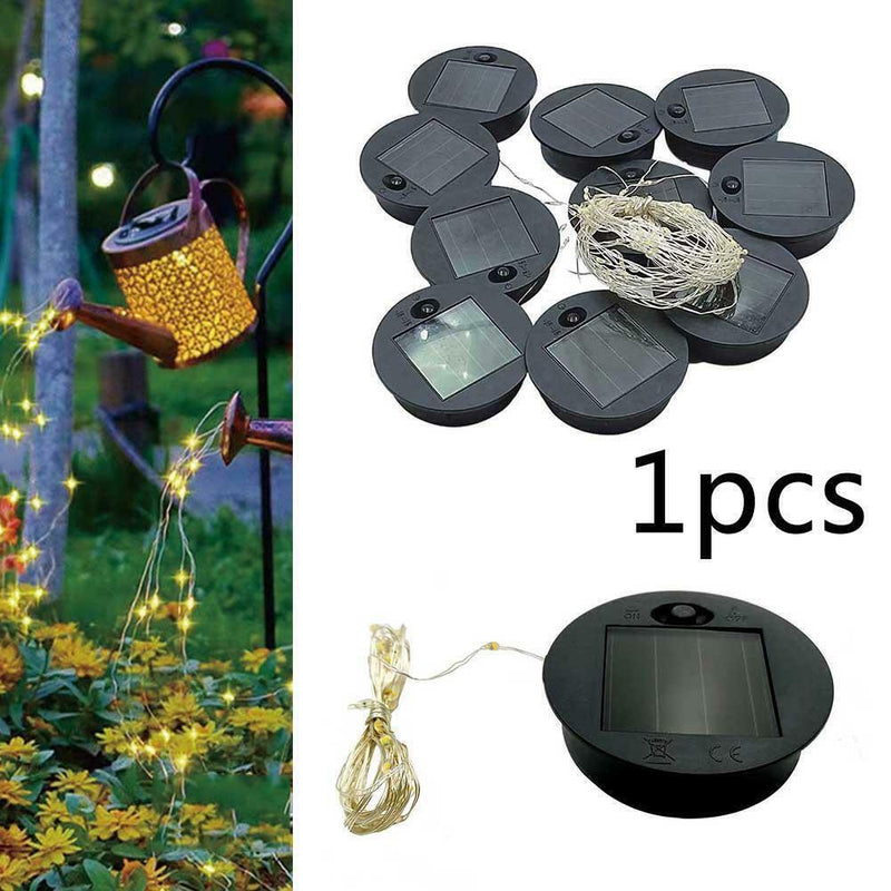 1pcs Garden Solar Powered Replacement Round LED Light Decor Patio Boxes R6O4