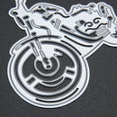 Motorcycle Metal Cutting Dies Stencils DIY Scrapbooking Embossing Craft Newly