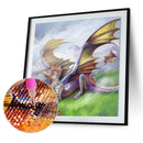 5D Diamond Painting Kits Dragon Full Round Drill DIY Wall Decor Art Crafts