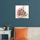 5D DIY Full Drill Diamond Painting Cup Rats Cross Stitch Needlework Home Decor