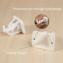 Hooks Adjustable Towel Holder Curtain Rod Clip Hanging Rack Hanging Rod Holder