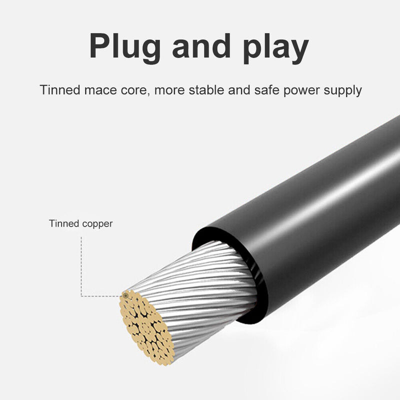 SATA 15pin Male To Female Extension Cable Connector for Computer Hard Disk