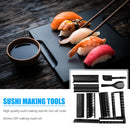 10pcs/set DIY Sushi Roller Bazooka Rice Meat Vegetables Roll Mold Kitchen Gadget
