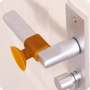 Sucker Anticollision Rubber Mat Mute Silencer Door Handle Stops Pad (Coffee