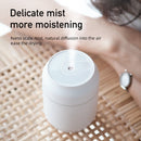 Can Air Humidifier Diffuser Electronic Colorful LED Spray Purifier (White)