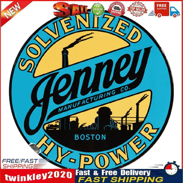 Round Metal Tin Sign Plaque Advertisement Posters Iron Painting (3636-24) Newly