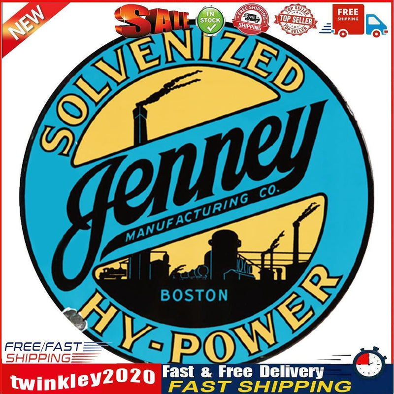 Round Metal Tin Sign Plaque Advertisement Posters Iron Painting (3636-24) Newly