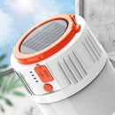 V65 Solar LED Camping Light USB Rechargeable Lantern Outdoor Tent Lamp (C) Newly