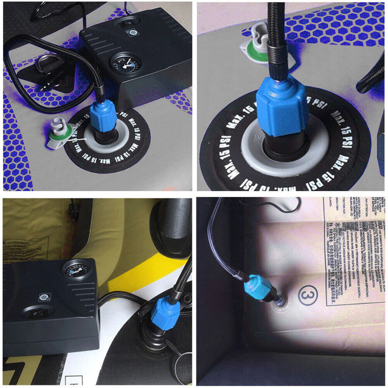 Paddle Board Canoe Air Valve Pump Converter Rowing Boat Valve Adapter Kayak