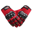Anti-Skid MTB Bicycle Motorcycle Bike Protective Gloves (Red Full Finger) Newly