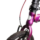 MUQZI 2pcs Bicycle V Brake Bent Pipe Steel Spring Folding Bike Oil Bendable T