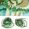 Silk Wreath Green Leaf Iron Wire Artificial Vine Wedding Gift Decor TOP DIY P5G9