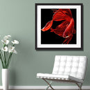 Goldfish Full Drill Round Diamond Painting DIY Needlework Cross Stitch(Red)