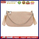 Fashion Women Corduroy Shoulder Handbag Solid Travel Crossbody Messenger Bag