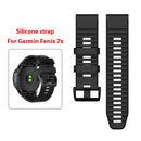 Solid Color Sport Bracelet Strap 26mm Replacement Watch Band for Garmin Fenix