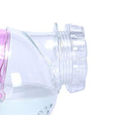 Cute Hamster Mouse Bathroom Toilet Cage Plastic Animal Bath Sand Box (Pink)