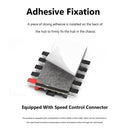 4-Pin PWM Cooling Fan Power Hub Splitter Adapter PC Speed Controller Adapter
