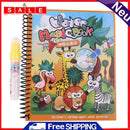 Slibrat Magic Water Drawing Cloth Book Kids Reusable Forest Drwain