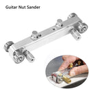 Guitar Bridge Grinding Sander Guitar Bass Nut Saddle Sander Tool (Black)