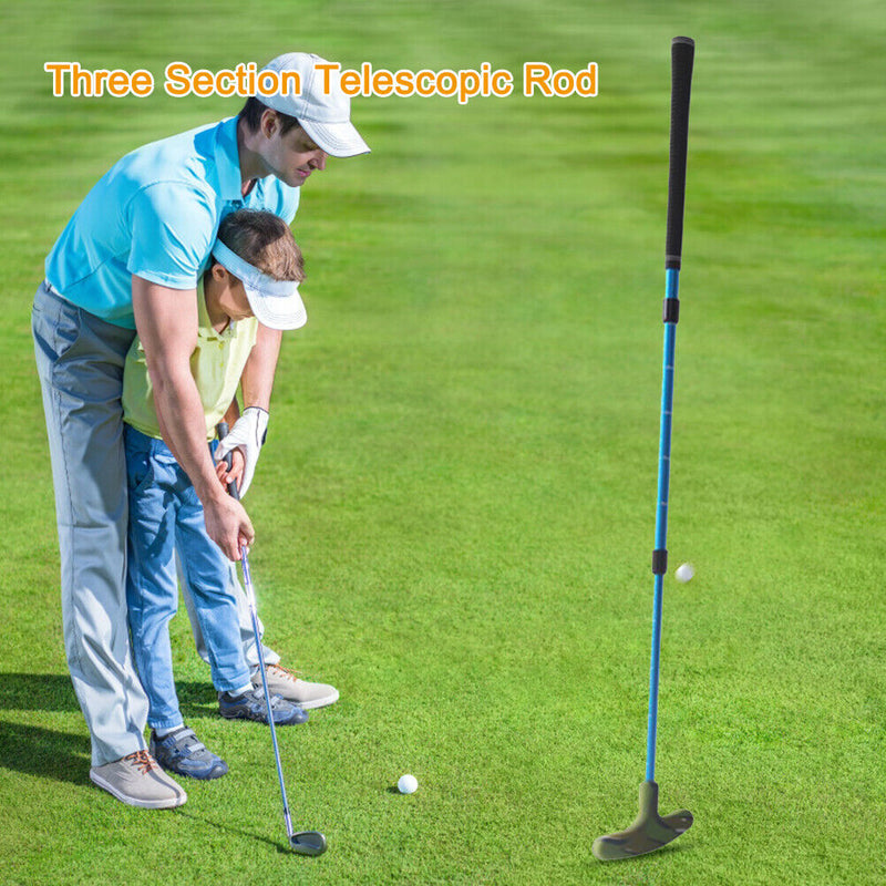 #A Golf Putter Golf Clubs Right Left Two-Way Handed Telescopic Golf Putter