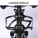 MTB Bicycle Bottle Cage Extension Rack Alloy Kettle Holder Extender (Black)