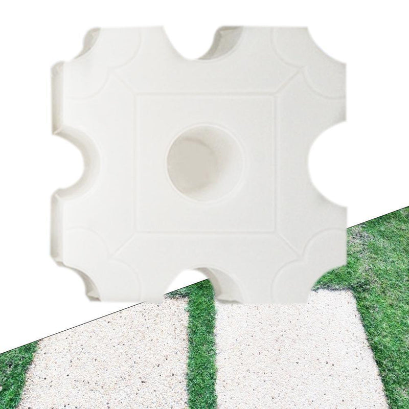 DIY Path Lawn Paving Cement Brick Mold Garden Stone Road Concrete Pavement